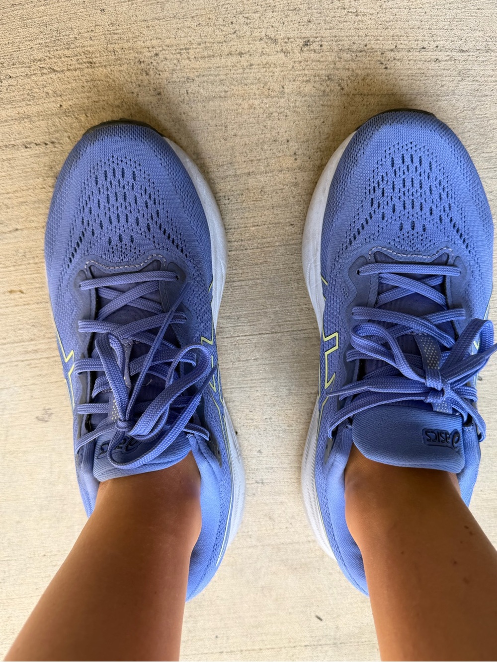 ASICS Lavender/Pale Purple Women's Athletic Sneakers